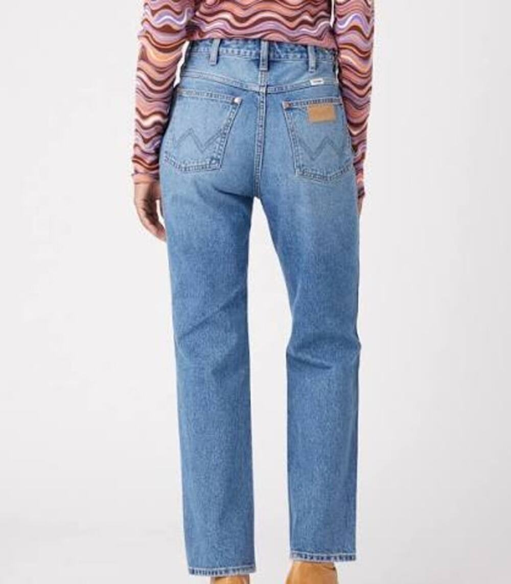 Wrangler Wild West 603 high rise straight leg jeans retro western 27